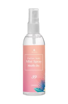 Парфюмированный мист-спрей для тела и волос Jediss 39 Vanilla Sex унисекс, 100 мл