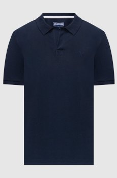 Синее поло Palatin с вышивкой эмблемы