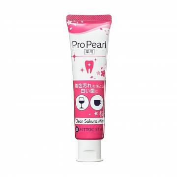 Зубная паста Zettoc ProPearl Clear Sakura Mint, 100 г Зубная паста Zettoc ProPearl Clear Sakura Mint, 100 г