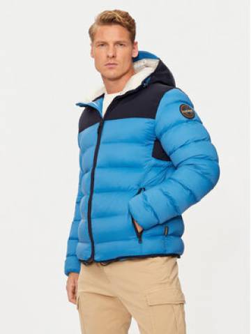 Napapijri Пуховик A-Arbogne NP0A4IBG Голубий Regular Fit Napapijri Пуховик A-Arbogne NP0A4IBG Голубий Regular Fit