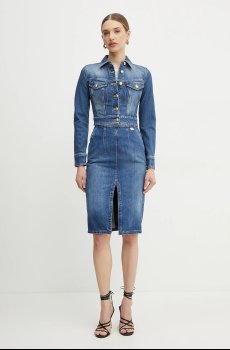 Джинсовая юбка Elisabetta Franchi