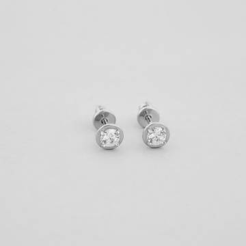 Серебряные серьги Minimal ВС-102р Серебряные серьги Minimal ВС-102р