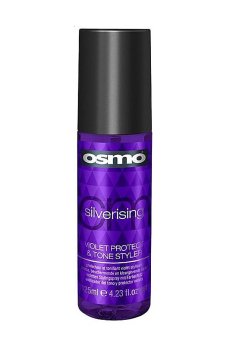 Уценка! Несмываемый спрей Osmo Silverising Violet Protect & Tone Styler для тонирования и стайлинга волос, 125 мл