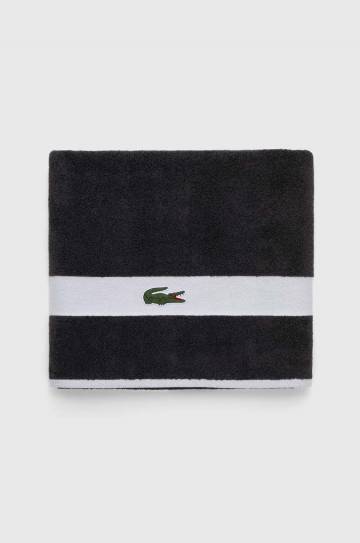 Хлопковое полотенце Lacoste L Casual Bitume 70 x 140 cm