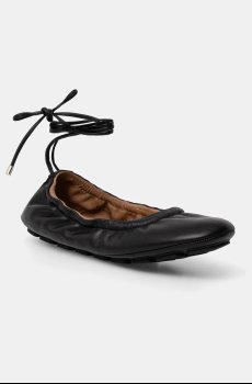 Кожаные балетки BOSS Roxanne