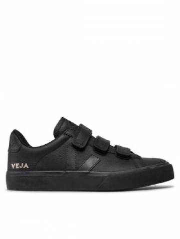 Veja Снікерcи Recife Logo Chromefree Leather RC0502955A Чорний Veja Снікерcи Recife Logo Chromefree Leather RC0502955A Чорний
