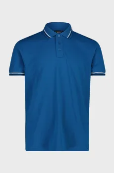 Мужское синее поло Синий 46 CMP 34D5987-L988