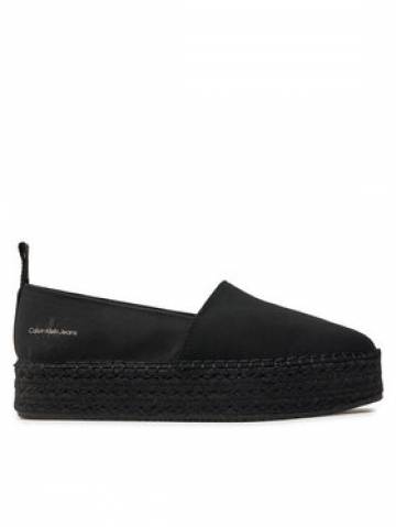 Calvin Klein Jeans Еспадрильї Platform Espadrille Mix Ml Mtl YW0YW01622 Чорний Calvin Klein Jeans Еспадрильї Platform Espadrille Mix Ml Mtl YW0YW01622 Чорний