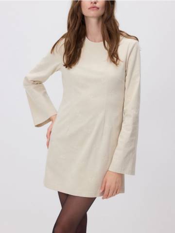 Reserved - Сукня-міні - бежевий - XV493-08X