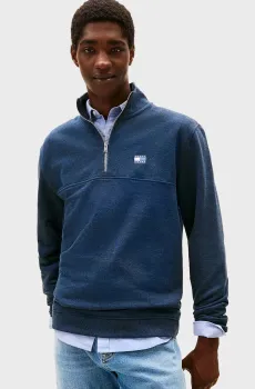Мужская темно-синяя спортивная кофта REG BADGE Синий M Tommy Jeans DM0DM22344