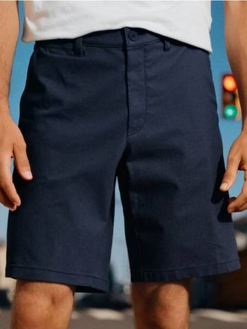 Шорти-чиноси - темно-синій