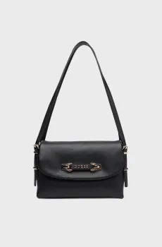 Женская черная сумка LEFIA FLAP Черный ONESIZE Guess HWBG9644190