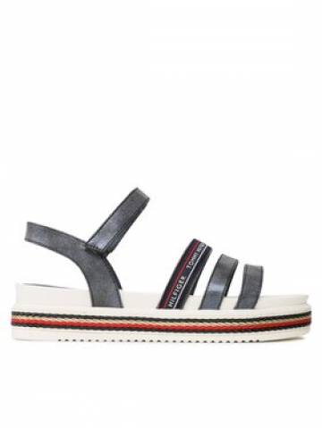 Tommy Hilfiger Босоніжки Platform Velcro Sandal T3A2-32763-0568 S Cиній Tommy Hilfiger Босоніжки Platform Velcro Sandal T3A2-32763-0568 S Cиній