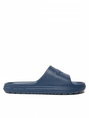 Pepe Jeans Шльопанці Beach Slide M PMS70159 Cиній Pepe Jeans Шльопанці Beach Slide M PMS70159 Cиній