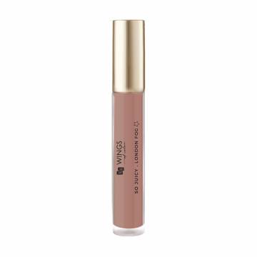 Жидкая помада для губ AA Wings of Color So Juicy Lip Gloss, London Fog, 5 мл Жидкая помада для губ AA Wings of Color So Juicy Lip Gloss, London Fog, 5 мл