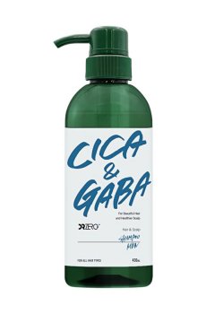 Мужской восстанавливающий шампунь DR ZERO Cica & Gaba Hair & Scalp Shampoo Men для ухода за волосами и кожей головы, 430 мл