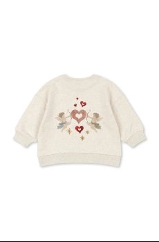 Детская хлопковая кофта Konges Sløjd LOUPY LOU SWEAT SHIRT OCS