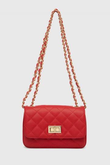 Кожаная сумочка Answear.LAB цвет красный