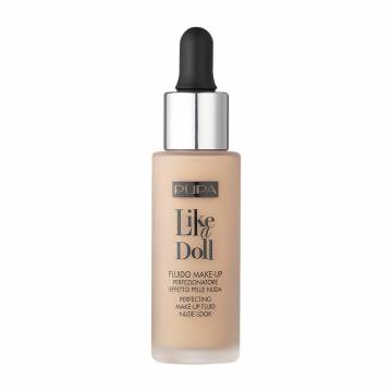 Тональный крем Pupa Like a Doll Make-Up Fluid Nude Look 010 Porcelain, 30 мл Тональный крем Pupa Like a Doll Make-Up Fluid Nude Look 010 Porcelain, 30 мл