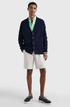 Мужские белые шорты BROOKLYN PO POPLIN Белый 33 Tommy Hilfiger MW0MW31245