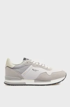 Мужские серые кроссовки HAILON  BASIC Серый 41 Pepe Jeans PMS400037