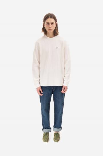Хлопковый свитер Guess цвет бежевый лёгкий M2BP01.KBB20-G046 Хлопковый свитер Guess цвет бежевый лёгкий M2BP01.KBB20-G046