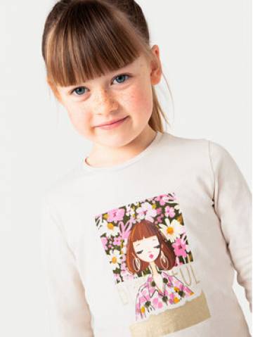 Mayoral Блузка 4069 Бежевий Regular Fit Mayoral Блузка 4069 Бежевий Regular Fit