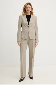 Шерстяные брюки BOSS Tilda9