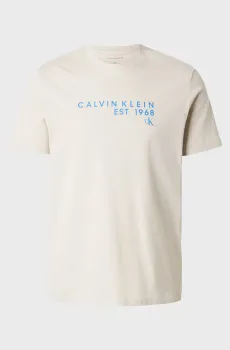 Мужская белая футболка WHOLESALE GRAPHIC Белый L Calvin Klein Jeans LV04RF800G