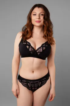 Женский черный бюстгальтер Черный 70G brabrabra SLZ25901301