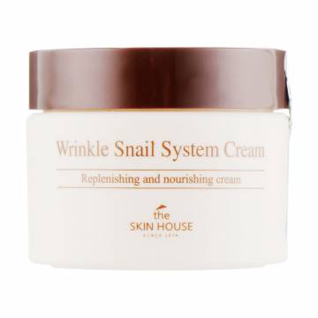 Крем для лица The Skin House Wrinkle Snail System Cream Улиточный, 50 мл Крем для лица The Skin House Wrinkle Snail System Cream Улиточный, 50 мл