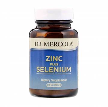 Минеральный комплекс Dr. Mercola Zinc plus Selenium Цинк плюс селен, 90 капсул