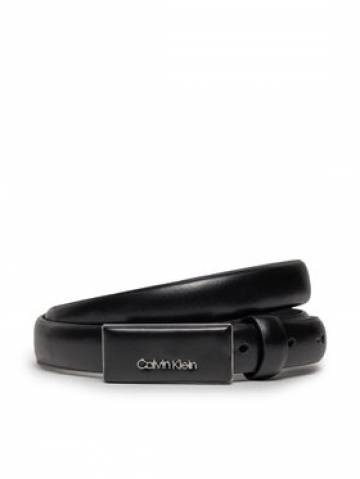 Calvin Klein Жіночий ремінь Ck Must Covered Buckle Belt 2.0 K60K611997 Чорний Calvin Klein Жіночий ремінь Ck Must Covered Buckle Belt 2.0 K60K611997 Чорний