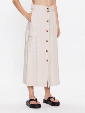 InWear Спідниця-міді Kei 30108221 Écru A-Line Fit InWear Спідниця-міді Kei 30108221 Écru A-Line Fit