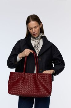 Reserved - Сумка для шопінгу - червоний - 798FC-33X