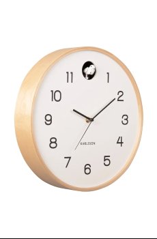 Настенные часы Karlsson Natural Cuckoo