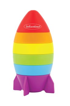 Детская развивающая игрушка Infantino Rocket Stacker, от 1 года (315281)