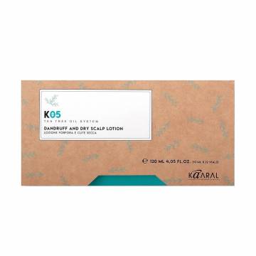 Уценка! Лосьон Kaaral K05 Tea Tree Oil System Dandruff And Dry Scalp Lotion против перхоти, для сухой кожи головы, 12*10 мл Уценка! Лосьон Kaaral K05 Tea Tree Oil System Dandruff And Dry Scalp Lotion против перхоти, для сухой кожи головы, 12*10 мл