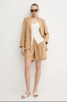 Льняные шорты United Colors of Benetton