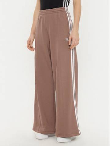 adidas Спортивні штани 3-Stripes JC5762 Бежевий Wide Leg adidas Спортивні штани 3-Stripes JC5762 Бежевий Wide Leg