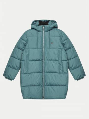 Calvin Klein Jeans Пуховик Essential IB0IB02168 Голубий Relaxed Fit Calvin Klein Jeans Пуховик Essential IB0IB02168 Голубий Relaxed Fit
