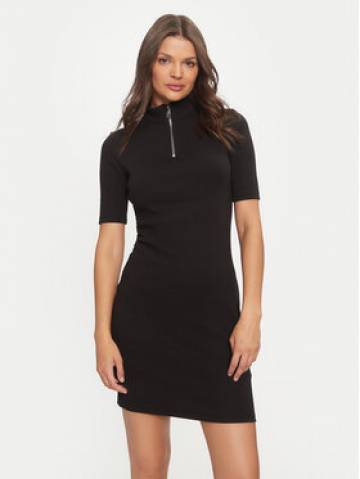 Hugo Повсякденна сукня Nasiia 50520086 Чорний Slim Fit Hugo Повсякденна сукня Nasiia 50520086 Чорний Slim Fit