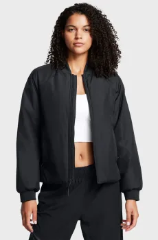 Женский черный бомбер UNSTOPPABLE INSULATED BOMBER Черный L Under Armour 1388908-001