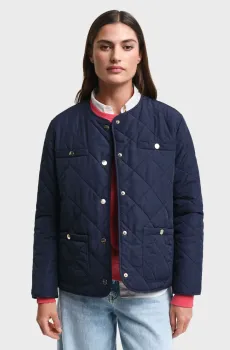 Женская темно-синяя куртка Синий S Gant 4700360