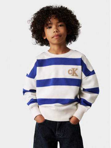Calvin Klein Jeans Світшот IB0IB02206 Голубий Regular Fit Calvin Klein Jeans Світшот IB0IB02206 Голубий Regular Fit