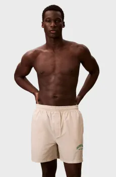 Мужские белые шорты HERITAGE Белый L Calvin Klein LV00NM3011