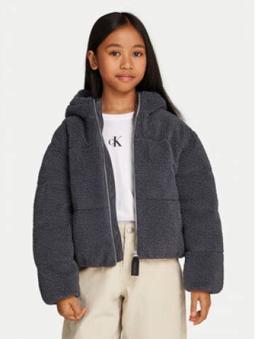 Calvin Klein Jeans Пуховик IG0IG02681 Чорний Regular Fit Calvin Klein Jeans Пуховик IG0IG02681 Чорний Regular Fit