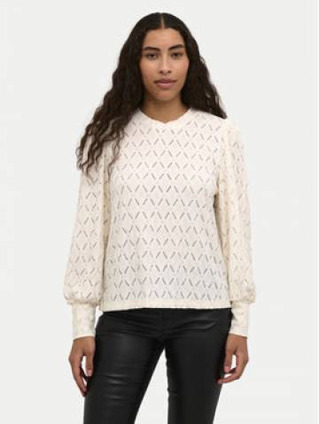 Kaffe Блузка Tine 10509099 Écru Regular Fit Kaffe Блузка Tine 10509099 Écru Regular Fit