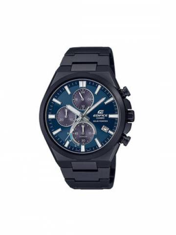 Casio Годинник Edifice Solar Powered Chronograph EFS-S630DC-2AVUEF Чорний Casio Годинник Edifice Solar Powered Chronograph EFS-S630DC-2AVUEF Чорний