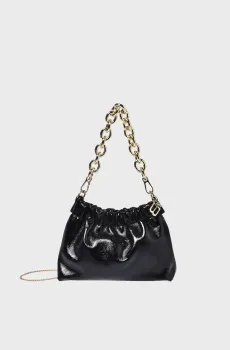 Женская черная кожаная сумка Черный ONESIZE Baldinini B6B105XXNAPK;0000